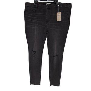 NWT Women's - Madewell 9" Black High Rise Skinny Jeans, Size 37